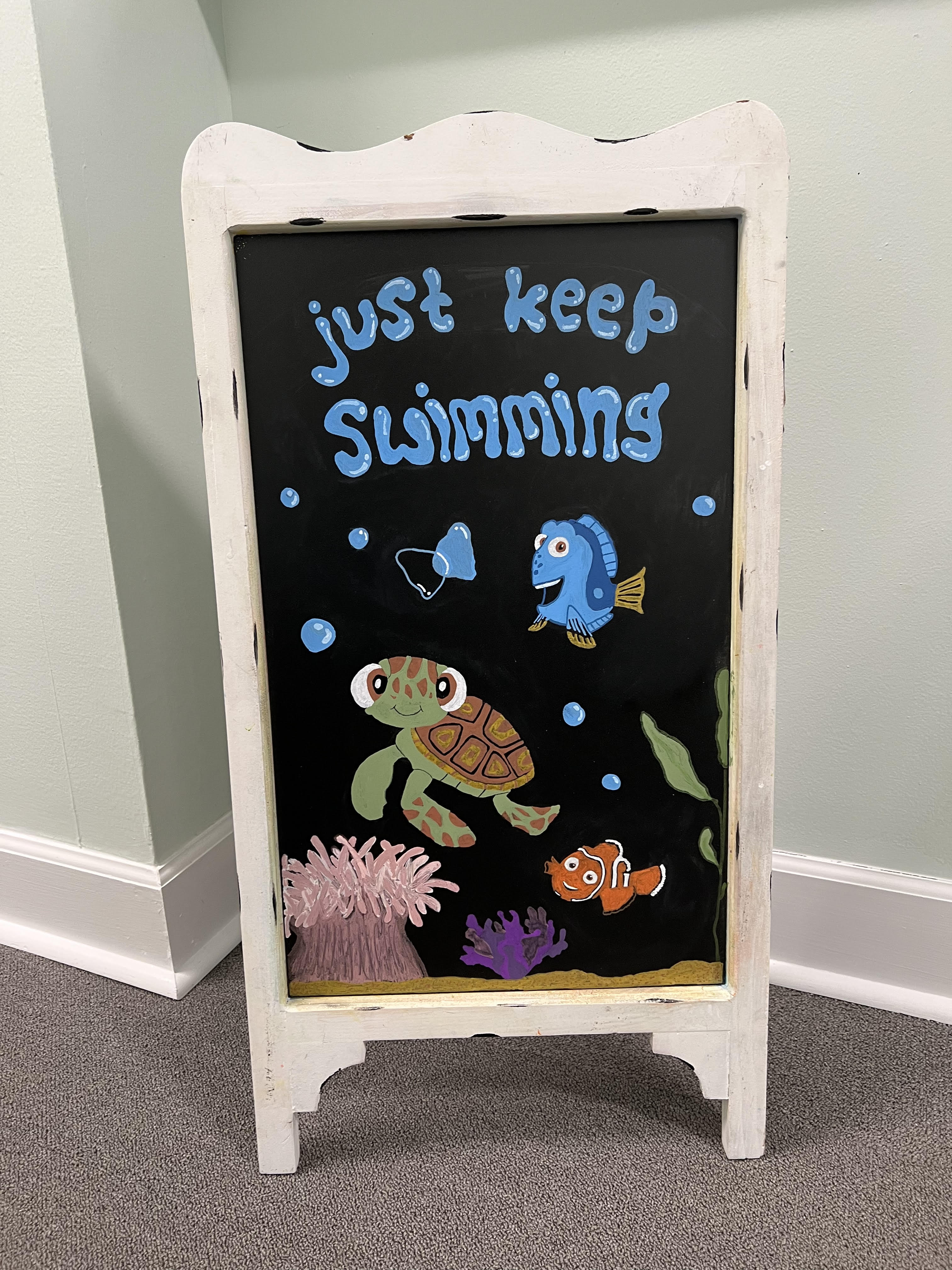 hand drawing for summer storefront